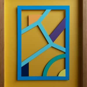 Papierobjekt gerahmt Ana Kostova